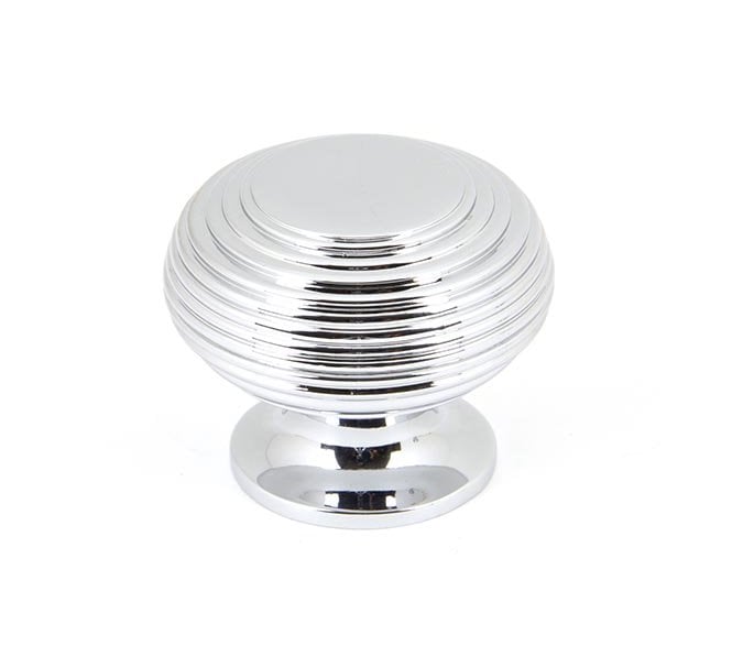 From The Anvil Beehive Cabinet Knobs - Polished Chrome