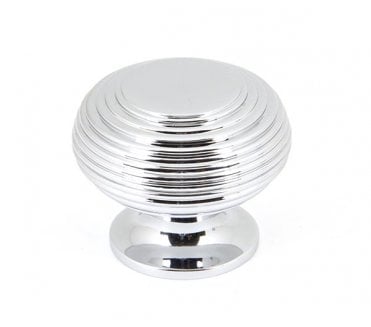 From The Anvil Beehive Cabinet Knobs - Polished Chrome