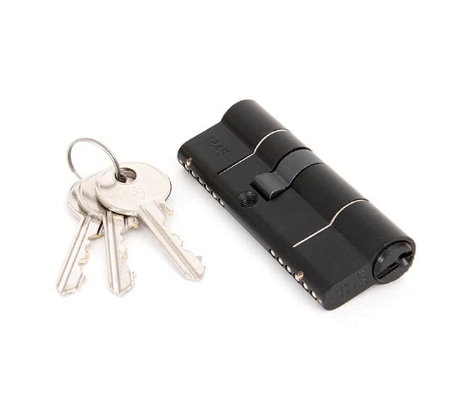 From The Anvil Black 35/45 6pin Euro Cylinder