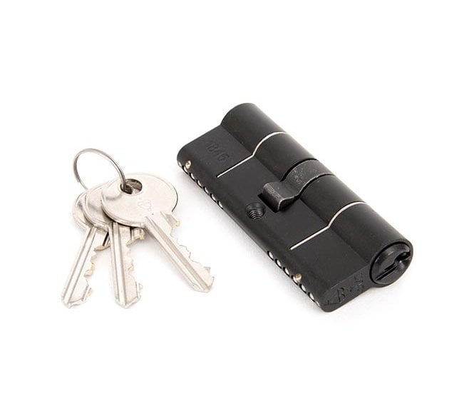 From The Anvil Black 40/40 6pin Euro Cylinder