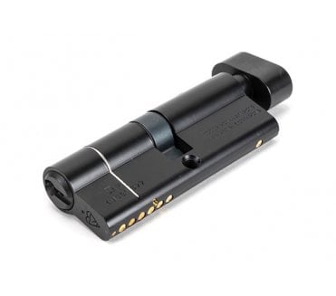 From The Anvil Black 40/40 6pin Euro Cylinder/Thumbturn