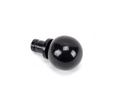 From The Anvil Black Ball Curtain Finial (pair)