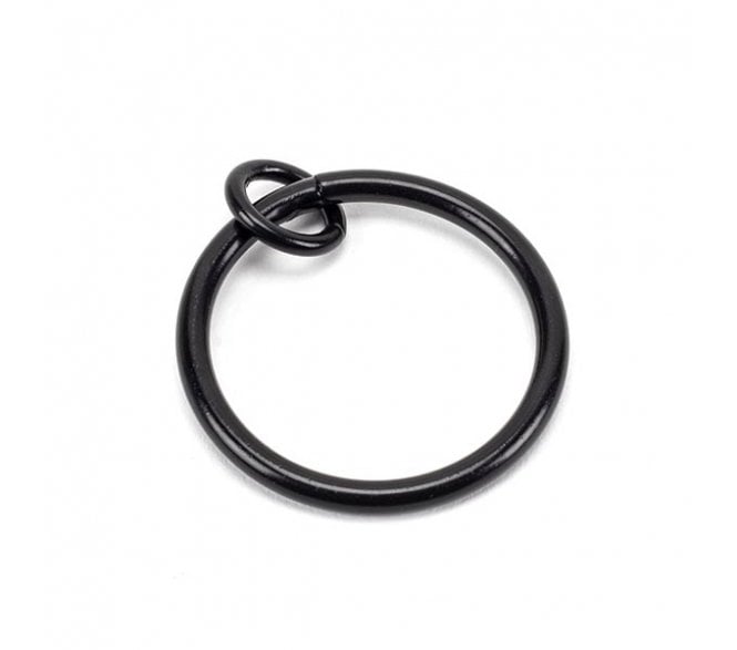 From The Anvil Black Curtain Ring