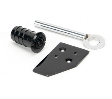 From The Anvil Black Key-Flush Sash Stop