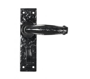 From The Anvil Black Lever Bathroom Set
