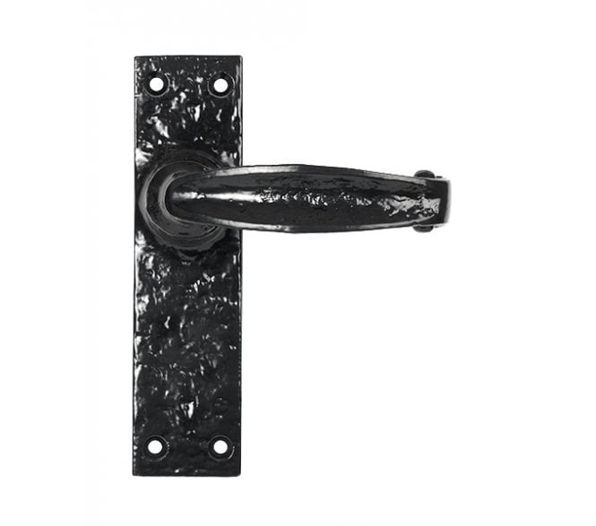 From The Anvil Black Lever Latch Set