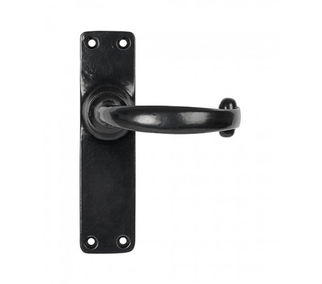From The Anvil Black MF Lever Latch Set