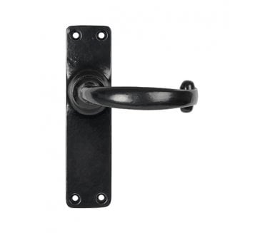 From The Anvil Black MF Lever Latch Set