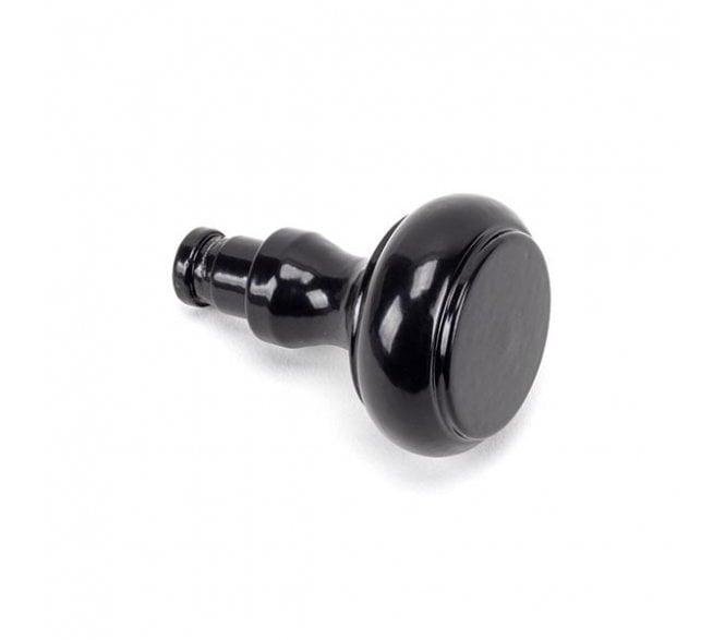 From The Anvil Black Regency Curtain Finial (pair)