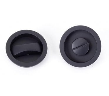 From The Anvil Black Sliding/Pocket Door Locking Kit