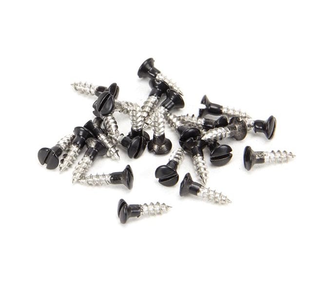 From The Anvil Black SS 3.0 x 12mm Csk R/Head Screws (Pack 25)