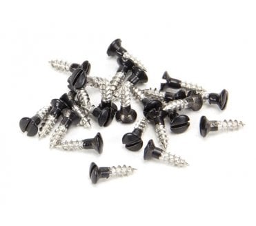 From The Anvil Black SS 3.0 x 12mm Csk R/Head Screws (Pack 25)