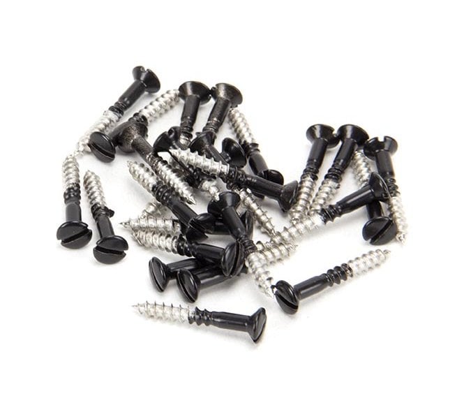 From The Anvil Black SS 3.5 x 25mm Csk R/ Head Screws (Pack 25)