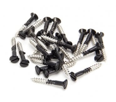 From The Anvil Black SS 3.5 x 25mm Csk R/ Head Screws (Pack 25)