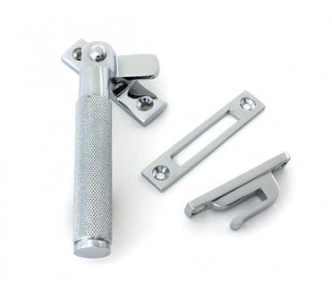 From The Anvil Brompton Knurled Window Fastener (Lockable)  Polished Chrome