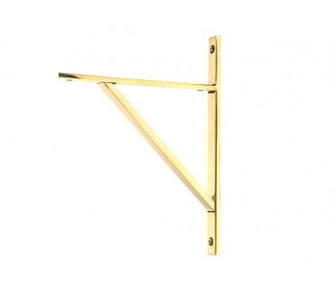 From The Anvil Chalfont Shelf Brackets - Aged Brass