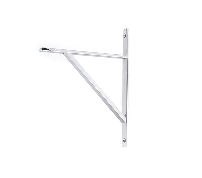 From The Anvil Chalfont Shelf Brackets - Polished Chrome