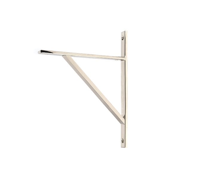 From The Anvil Chalfont Shelf Brackets - Polished Nickel