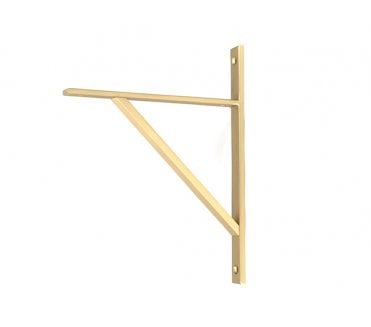 From The Anvil Chalfont Shelf Brackets - Satin Brass