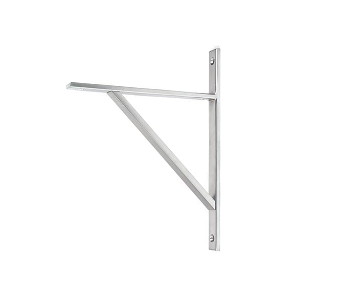 From The Anvil Chalfont Shelf Brackets - Satin Chrome