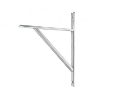 From The Anvil Chalfont Shelf Brackets - Satin Chrome