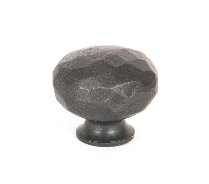 From The Anvil Hammered Cupboard Knobs - Beeswax