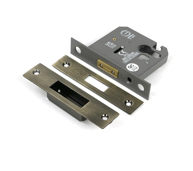 From The Anvil Euro Profile Mortice Dead Lock - Aged Brass