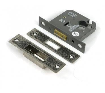 From The Anvil Euro Profile Mortice Dead Lock - Pewter