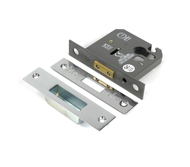From The Anvil Euro Profile Mortice Dead Lock - Polished Chrome