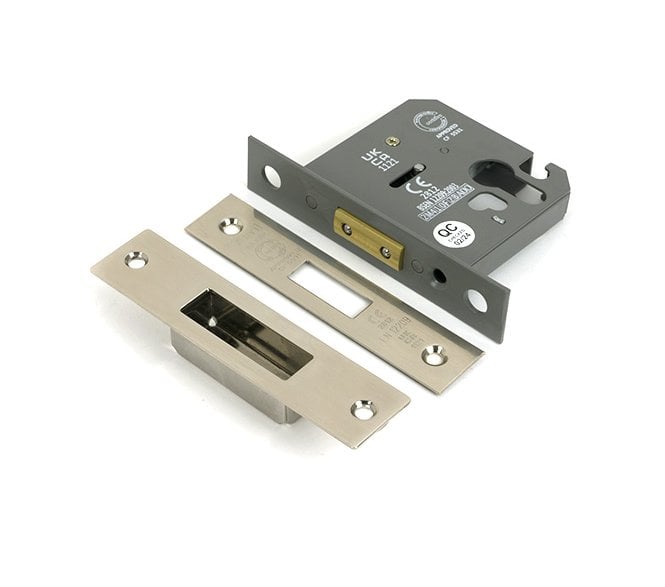 From The Anvil Euro Profile Mortice Dead Lock - Polished Nickel