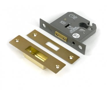 From The Anvil Euro Profile Mortice Dead Lock - Satin Brass