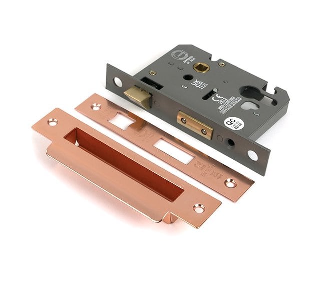 From The Anvil Euro Profile Mortice Sash Lock - Polished Bronze