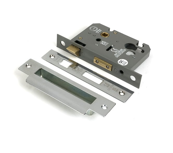 From The Anvil Euro Profile Mortice Sash Lock - Polished Chrome