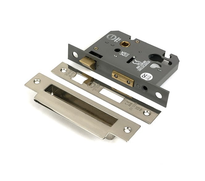 From The Anvil Euro Profile Mortice Sash Lock - Polished Nickel