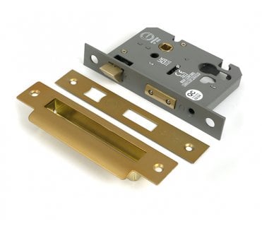 From The Anvil Euro Profile Mortice Sash Lock - Satin Brass