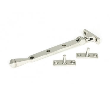 From The Anvil (Grade 316) Avon Casement Stay - Polished Stainless Steel