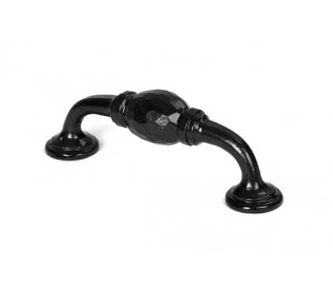 From The Anvil Hammered Cabinet Pull Handles - Black