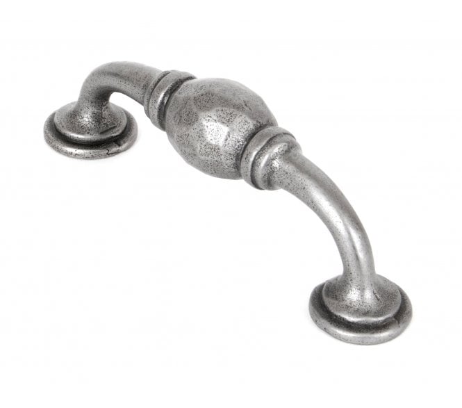 From The Anvil Hammered Cabinet Pull Handles - Natural Smooth