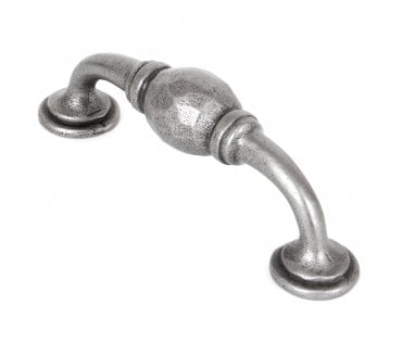 From The Anvil Hammered Cabinet Pull Handles - Natural Smooth