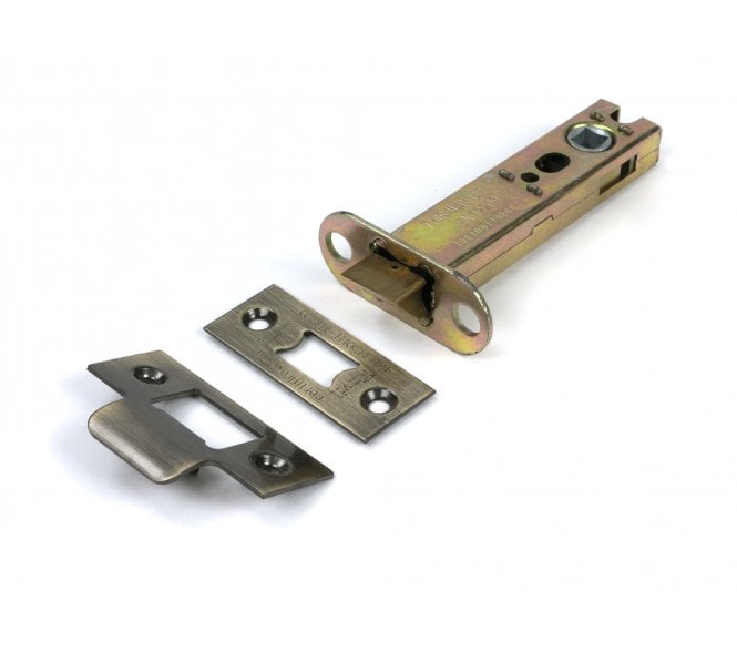 From The Anvil Heavy Duty Tubular Mortice Latches - Aged Brass
