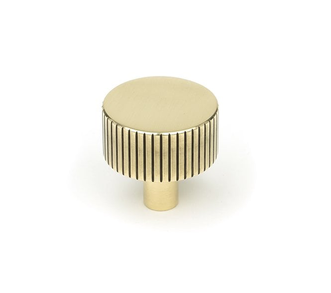 From The Anvil Judd Cabinet Knobs (No Rose) - Aged Brass