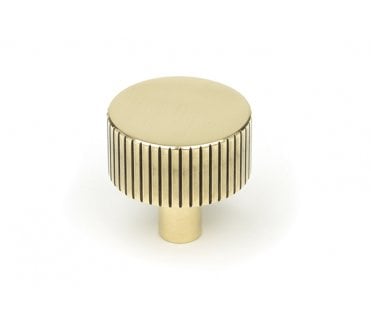 From The Anvil Judd Cabinet Knobs (No Rose) - Aged Brass
