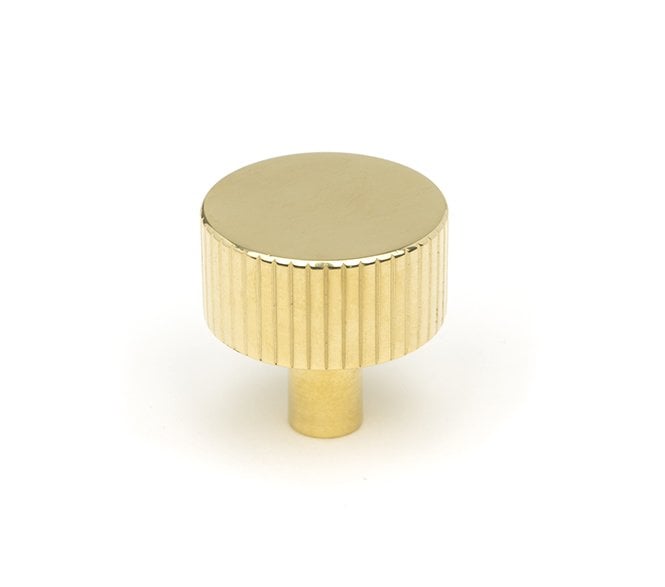 From The Anvil Judd Cabinet Knobs (No Rose) - Polished Brass