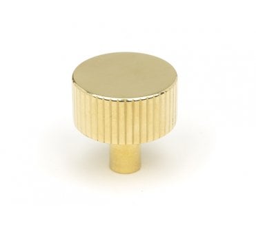 From The Anvil Judd Cabinet Knobs (No Rose) - Polished Brass