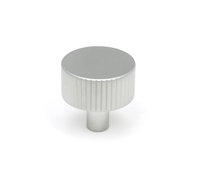 From The Anvil Judd Cabinet Knobs (No Rose) - Satin Chrome