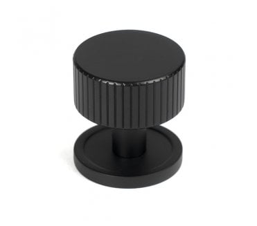 From The Anvil Judd Cabinet Knobs (Plain) - Matt Black