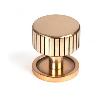 From The Anvil Judd Cabinet Knobs (Plain) - Polished Bronze