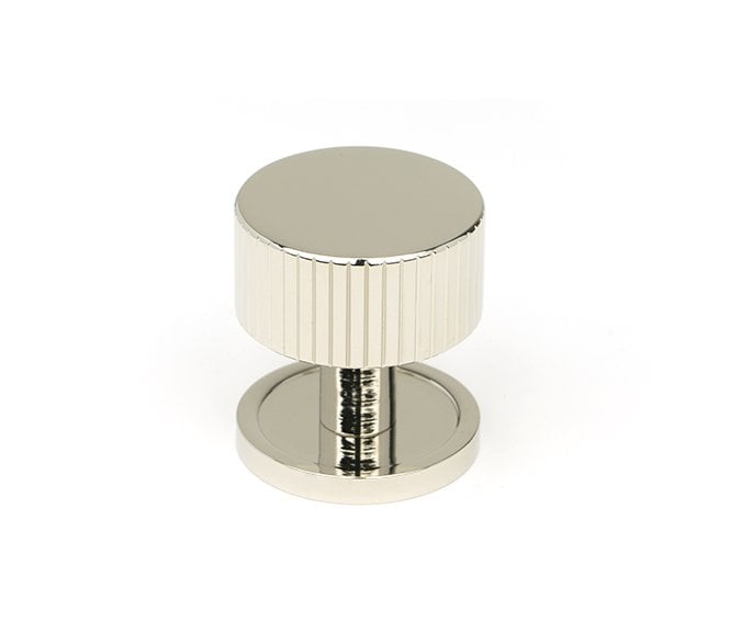 From The Anvil Judd Cabinet Knobs (Plain) - Polished Nickel