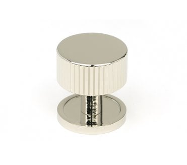 From The Anvil Judd Cabinet Knobs (Plain) - Polished Nickel
