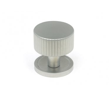 From The Anvil Judd Cabinet Knobs (Plain) - Satin Chrome